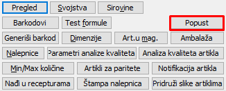 Dugme Popust